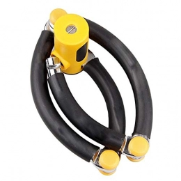 LQLQL Accessori LQLQL Blocco antifurto Portatile per Mountain Bike Anello in Acciaio per Bicicletta Blocco per Motocicletta Blocco a U 2 Chiavi Blocco per Bicicletta per Bicicletta, Blocco a Quattro Profili