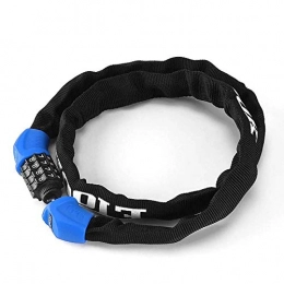 LQLQL Accessori LQLQL Blocco Catena Sicurezza Bici Blocco Bici Pesante Blocco Disco Bici, Blocco Moto, 2 Pezzi, 2 Pezzi Blu