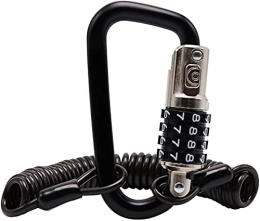 LUZTOL Accessori Lucchetto a catena per esterni antifurto di sicurezza per biciclette(Color:Black-s)
