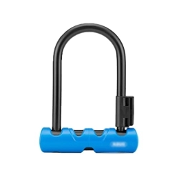 LKHJ Accessori Lucchetto con chiave Batteria Auto a forma di U Blocco Moto Blocco Bicicletta Bicicletta Bicicletta A Forma di U Mountain Bike Blocco Per Capannoni, Cancelli, Armadi Bicicletta U-lock