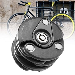 Luckyzl Accessori Lucchetto Pieghevole per Bici, Lucchetto Pieghevole Acciaio Legato, Lucchetto Catena Bici Easy Lock con Alta Sicurezza e Lucchetto per Bici Corsa