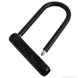 MGUOTP Accessori MGUOTP Lucchetto for Bicicletta Bici Bicicletta Motocicletta Ciclismo Scooter Sicurezza Catena in Acciaio U Lock Grillo Drop Ship Lucchetto for Bici (Color : Black)