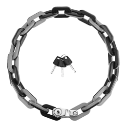 Rurbeder Accessori Rurbeder Lucchetto a Catena Lunga per Bicicletta, Lucchetto per Bici antifurto Resistente con Chiavi | Accessori da Ciclismo per Proteggere Mountain Bike, Bici da Strada, Scooter, motociclette e Altro