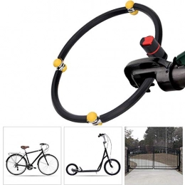 SGSG Accessori SGSG Lucchetti per Bici Pieghevoli Alta Sicurezza, Lucchetto per Bicicletta Scooter per Bicicletta Lucchetti per Motocicletta, Antifurto Protezione anticorrosione Catena Pieghevole Lucchetto pieg