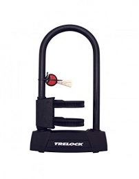 Trelock Lucchetti per bici Trelock Lucchetto Bicicletta Controparte U bs650 a Chiave 230x108mm D 16mm con Tutore (Livello Argento Test Sold Secure)