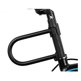 Haishan Accessori U Serratura Della Bicicletta For M-TB Road Bike Bloccaggio Delle Ruote 2 Chiavi Antifurto Di Sicurezza Del Motorino Del Motociclo Di Riciclaggio Di Blocco Accessori Biciclette H10.31 ( Color : Black )