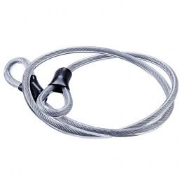 WANGFF Accessori WANGFF Accessorio per Biciclette 10mm 1.2m Bicycle Block Wire Cycling Strong Steel Cable Lock MTB. Road Bike Lock Rope Anti-Theft per Biciclette all'aperto e Altri Oggetti Che Devo (Color : Gray)