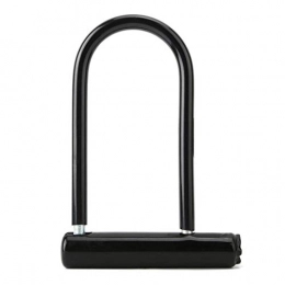 WAYYQX D-Lock con Chiavi Blocco in Lega di Zinco Heavy Duty Motociclo della Bici della Bicicletta U Blocco di Sicurezza Antifurto U-Lock