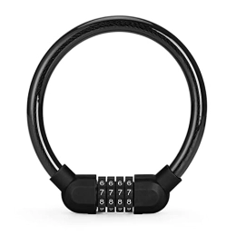 YONGHUA Accessori YONGHUA Yang Wang Store Blocco Biciclette Bicyclecy Motorcycle Bicycle Blocco a Quattro cifre Blocco Anti-furto Lock Ring Accessori Accessori for Attrezzature da Equitazione