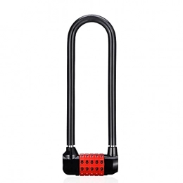 YUAN CHUANG Accessori YUAN CHUANG Blocco a Forma di A-Shaped Blocco Bicicletta Blocco Password a Cinque cifre Blocco di Sicurezza Ripensabile Serratura di Sicurezza Password Borsa for Bagagli Borsa Hardware