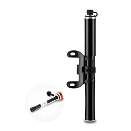 Shmtfa Accessori 120PSI Mini Pompa Bicicletta, Pompa Manuale Portatile In Lega Di Alluminio, con Staffa e Tubo Telescopico, Valvola Universale Presta E Schrader, per Bicicletta