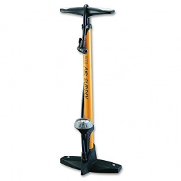 Amethy Pompe da bici Amethy SL-K ABS 386 Pompa Officina, con manometro, 160 psi