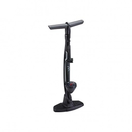 BBB Pompe da bici BBB Cycling AirWave-Pompa ad aria per bicicletta, con manometro, con DualHead 3.0, per Presta Dunlop e Schrader, BFP-20, colore: Nero unisex adulto, 620 mm