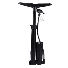 BESPORTBLE Accessori BESPORTBLE Gonfiatore Pompa Ad Aria Basket Gonfiatore Basket Pompa Ad Aria Manuale Pompa Bici Pompa Ad Aria Per Pneumatici Pompa Bici Con Manometro Nero Manuale In Lega Di