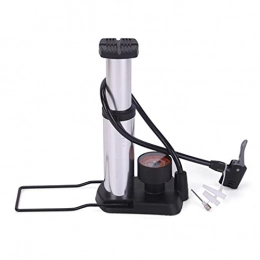 DEENGL Pompe da bici Bicicletta pompa a pedale ad alta pressione portatile bicicletta pompa Ultra leggero bicicletta inflator pedale con barometro