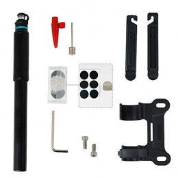 Chlyuan-sp Pompe da bici Chlyuan-sp Pompa Bici Kit di Riparazione Pneumatici per Bici con Pompa Mini Bike Tubo telescopico per Pneumatici MTB per valvole Presta & Schrader per Pneumatici per Auto, Pneumatici per Bici, pneu