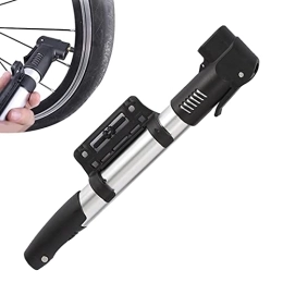 Dimweca Accessori Dimweca Pompa a mano per bici da 2 pezzi, pompa per pneumatici per mountain bike, pompa per bicicletta portatile per bici da strada e da montagna