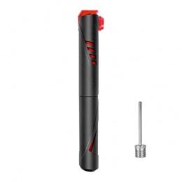 GHH Accessori GHH Presta - Pompa per bicicletta ad alta pressione, 120 psi, gonfiabile, adatta a Presta e Schrader, per pneumatici da strada, mountain bike, pallacanestro, gonfiabili, colore: Rosso