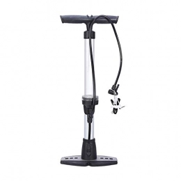 HUIO Accessori HUIO Portable Bike Floor Pump Pompa a Mano ad Alta Pressione Pompa da Pavimento ergonomica for Bici con manometro e Testa valvola Intelligente Portatile Leggero Reversibile per Le Biciclette