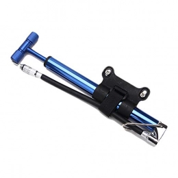 HUIO Accessori HUIO Portable Bike Floor Pump Pompa a Sfera for Bici da Bicicletta Portatile Mini in Alluminio Leggero con Kit Montato Portatile Leggero per Le Biciclette (Color : Blue, Size : 27cm)