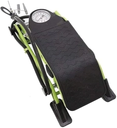 LEELLY Accessori LEELLY Pompa d'Aria Portatile per Auto con compressore d'Aria, Pompa per Bicicletta, Pompa a Pedale per Bicicletta con manometro preciso, Pompa Portatile per Pavimento della Bici