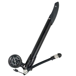 MOLVUS Pompe da bici MOLVUS Strumenti per la riparazione della pompa a mano per bici da strada a doppio connettore Mini pompa ad aria portatile per bicicletta con calibro staccabile per valvole Presta e Schrader Pompe da