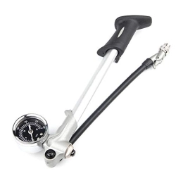 Nicejoy Pompe da bici Pompa di bicicletta Shock Gauge 300 psi di pressione Sospensione anteriore forcella posteriore della valvola universale per Mtb Mountain Bike decorativo domestico