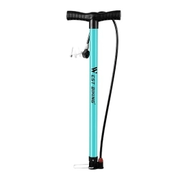 Generic Pompe da bici Pompa Per Bici Da Pavimento Pompa Per Pneumatici Per Bici Ad Pressione Gonfiatore Per Pneumatici Per Bici Portatile Pompa Per Biciclette Compatta Per Mountain Bike Da