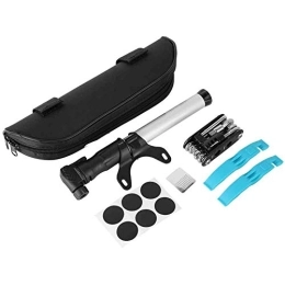 Demeras Accessori Pompa per Bicicletta, Kit Pompa per Bicicletta Pompa per Bicicletta Mini Pompa per Bicicletta Design Integrato della Maniglia Pompe per Bicicletta Pompa per Bicicletta da Strada Pompa per