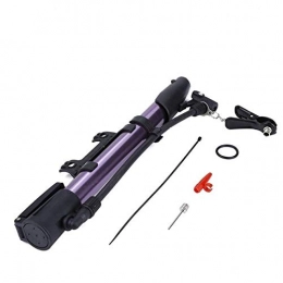 Linqingshiduodeshangmaoyouxiangongsi Accessori Pompa per bicicletta Pressione mini bicicletta Gonfiatore pompa della gomma in lega di alluminio portatile Mountain Road biciclette Aria riciclaggio del pneumatico a mano Parti di biciclette Catetere