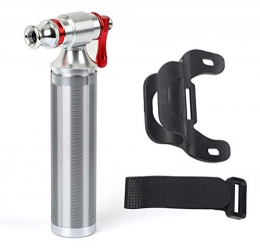 POWERAXIS Mini Pompa Bicicletta Gonfiatore CO2 per Bici da Strada MTB Pompa Gonfiabile Air CO2 della Bicicletta Schrader & Presta Adatto per Bombolette CO2 12g 16g 20g 25g - Nessuna Cartuccia Inclusa