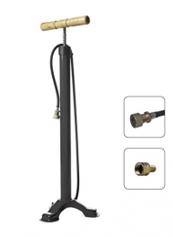 RMS Accessori RMS Pompa Officina 3 Piedi Italia Nero con Manico in Legno (Pompe Officina) / Workshop Pump Italia Black Steel with Wooden Handle (Workshop Bike Pump)