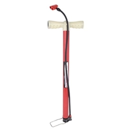 Ruilogod Accessori Ruilogod Bicycle Motorbike Floor Stand Manuale Pompa Air Pump GLUFFER ROSSO