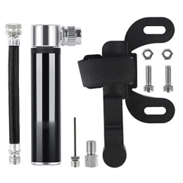 SUSHOP Accessori SUSHOP La Bici di Riciclaggio della Pompa di Aria 120 PSI, ad Alta Pressione Vestito Lega di Alluminio Pneumatici gonfiatore Pompa da Bicicletta per Schrader e Presta Bike Pompe, Nero