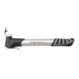 Topeak Pompe da bici TOPEAK Peak MasterBlaster DX II Mini Pompa con Supporto per Telaio per Bicicletta, Argento (Silver), 25 x 5.9 x 3.2 cm