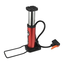 WOTF Accessori WOTF Pompa Portatile da 120 Psi Mini Pompa da Bicicletta Pompa Manuale da Bicicletta in Lega di Alluminio Gonfiatore Pneumatici Pompa da Ciclismo su Strada MTB (Color : Red)