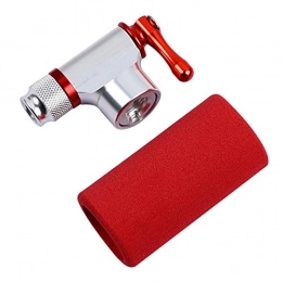 WUYANJUN Accessori WUYANJUN Gonfiatore per Pneumatici da Bicicletta, Mini Pompa Portatile ad anidride carbonica con Manicotto Isolante, per Accessori per Pneumatici da Strada e Mountain Bike