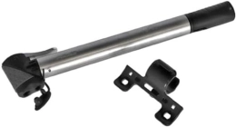 XLC Pompe da bici XLC Minipumpe Alpha PU-M01 6 bar silber Aluminium 265mm Dualkopf, 2501922101