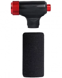 YBN Accessori YBN Pompa per Bicicletta CO2 Pompa per Aria Manuale in Lega di Alluminio Pompa per Gonfiaggio Pneumatici Super Veloce Valvola Universale Presta E Schrader per MTB, Rosso