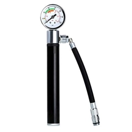 YFCTLM Accessori YFCTLM Pompa di Bicicletta Pompa Mini Bicicletta Pompa con Manometro 210PSI Pompa a Mano della Presta e Schrader Sfera Strada MTB Tyre Biciclette Aria Mano for Pallacanestro (Color : Black)