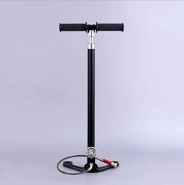 YINGGEXU Manometro a 4 stadi ad alta pressione PCP Pompa a quattro stadi a mano 30mpa 4500psi HPA Serbatoio Caccia Auto Bicicletta Aria Ricarica (Colore: Argento)