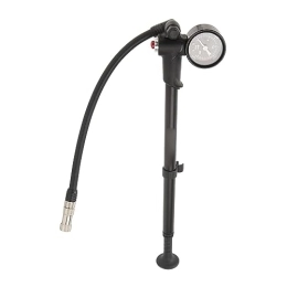 Yyqtgg Accessori YYQTGG Pompa per Bici Portatile, Valvola Universale Pompa di Gonfiaggio per Bici Pratico Manometro a Quadrante Grande Maniglia a Forma di T Pulsante Valvola Limitatrice di Pressione per