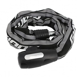 AZPINGPAN Bike Lock AZPINGPAN Reflective Strip Cloth Cover Bicycle Lock丨90cm Anti-shear Anti-theft Mountain Bike Motorcycle 6mm Alloy Steel Chain Lock丨with 2 Keys Automatic Closing Dust Cover