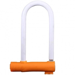 Gangkun Accessories Bicycle Lock, Anti-Theft U-Shaped Lock, Mini Single-Open Bicycle Lock, Anti-pry Super B-Level Crescent Lock core, Fixed Lock Frame