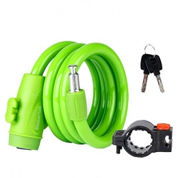 Wash basin-FEI Bike Lock Bike Bicycle Lock Anti Theft Bicycle Lock Bike Lock Bike Anti Theft Lock Plastic Wire Cable Locks Safety Bike Accessory(Green)