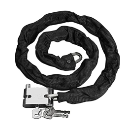 WANLIAN Bike Lock Bike Chain Lock, Motorcycle Chain Locks, Security Anti-Theft Bike Lock Chain with Keys Bicycle Chain Lock Bike Locks for Bike, Motorcycle, Bicycle, Door, Gate, Fence, Grill, 4.3Feet