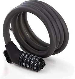  Bike Lock Bike Lock, Lock Cable Spiral Bike Cycling, 5 Digit Code Combination Bicycle Security, Bicycle Lock Outdoor Riding Equipment