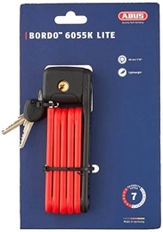 ABUS Bike Lock Bordo Lite 6055 / 60 red