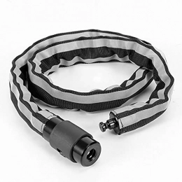 N\A Bike Lock ChenYu 100 cm Chain Lock, Bicycle Chain Lock, Square Chain with Key for Securing Heavy Motorcycle, Bicycle and Electric Bicycle Locks, with Highest Security Level, 7 mm Robust