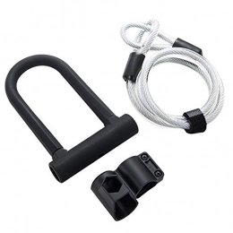 Creely Bike Lock Creely Bicycle U Lock Steel Safety Anti-Theft Road Bike Cable U-Lock Set Security Cycling Locks